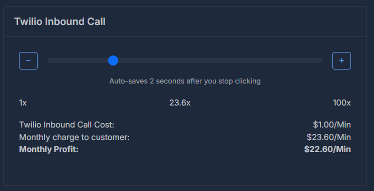 Twilio Inbound Call Cost